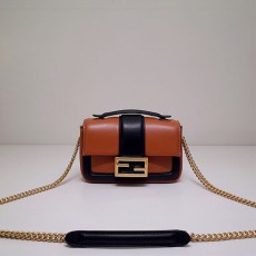 펜디 FENDI 바게트 미니 체인백 FD08420