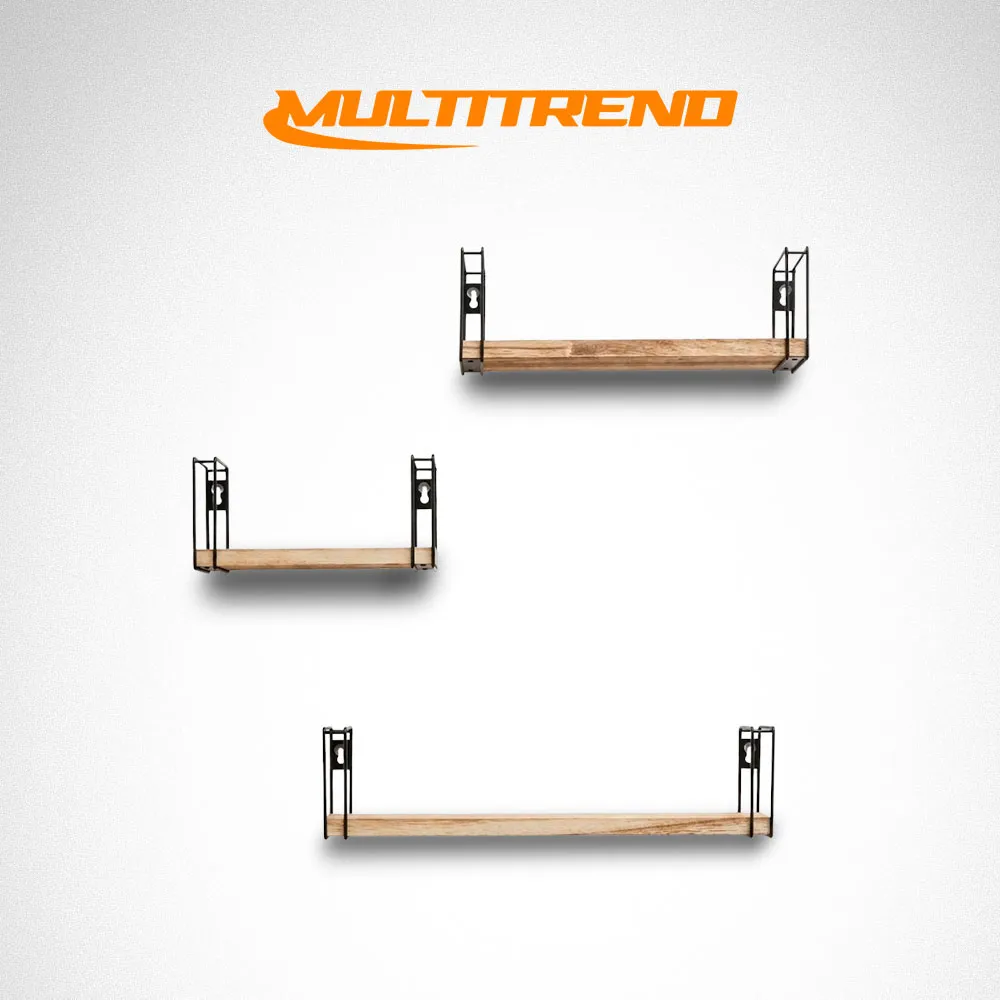 Set De 3 Repisas Flotantes Decoracion Moderna