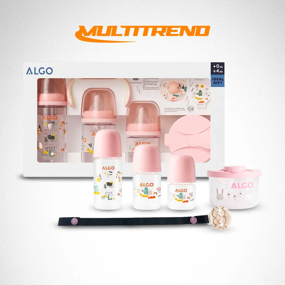 Set De Teteros Para Bebe ALGO 0m+ / 4m+