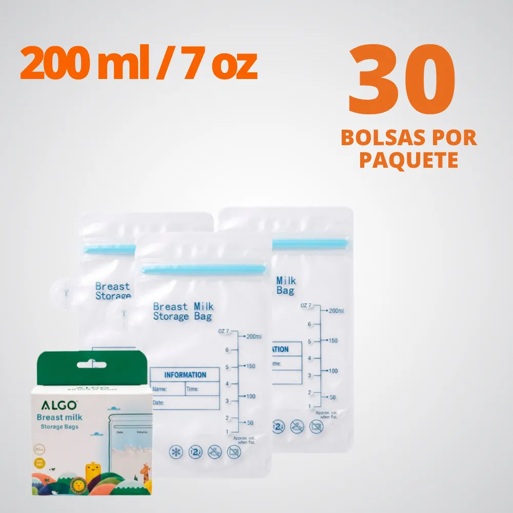[43-GH2-188] Bolsas De Almacenamiento De Leche Materna Recolectora 30und ALGO