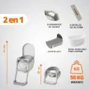 Asiento Para Baño Con Protector Escalera Entrenador