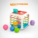 Cubo Didáctico 2 En 1 Para Bebe Con Figuras Encajables