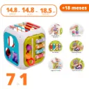 Cubo Didactico Bebe 7 En 1 Montessori Sensorial BIBI-INN