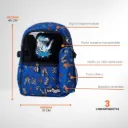 Morral Bolso Colegial Escolar Infantil Con Lapicera