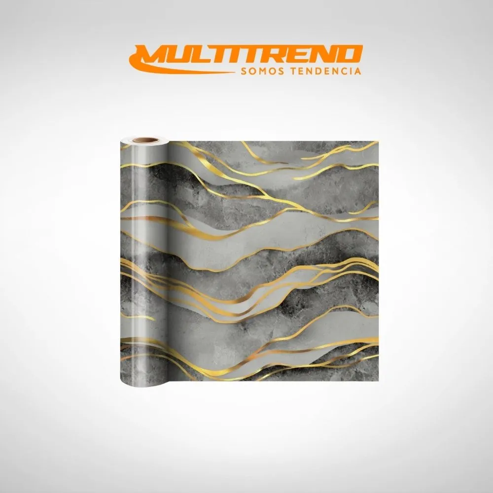 Papel Tapiz De Vinil Autoadhesivo Mármol Rollo De 3x1.2m Para Pared
