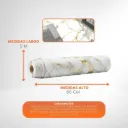 Papel Tapiz De Vinil Autoadhesivo Mármol Rollo De 5m 60cm Uso General