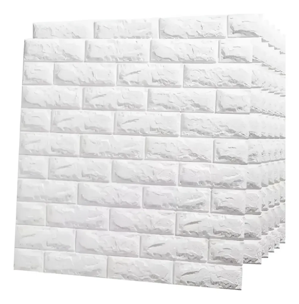 Panel Adhesivo 3d Decorativo Vinilo Ladrillo Pared X6