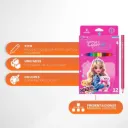 Colores YaLong Infantil Diseño Barbie Caja 12 Colores JUMBO