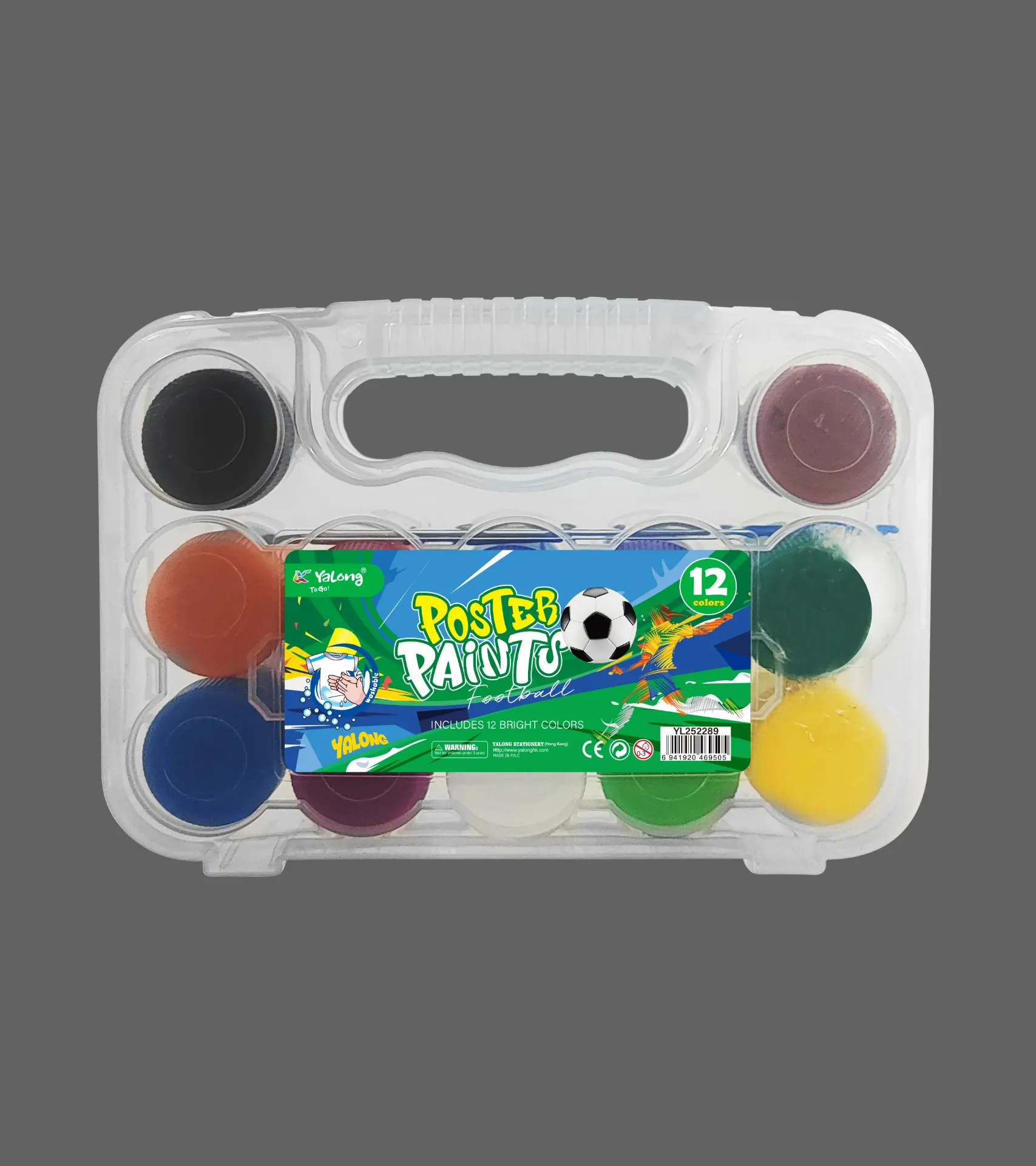 Acuarela  YaLong X 12 Colores Con Pincel