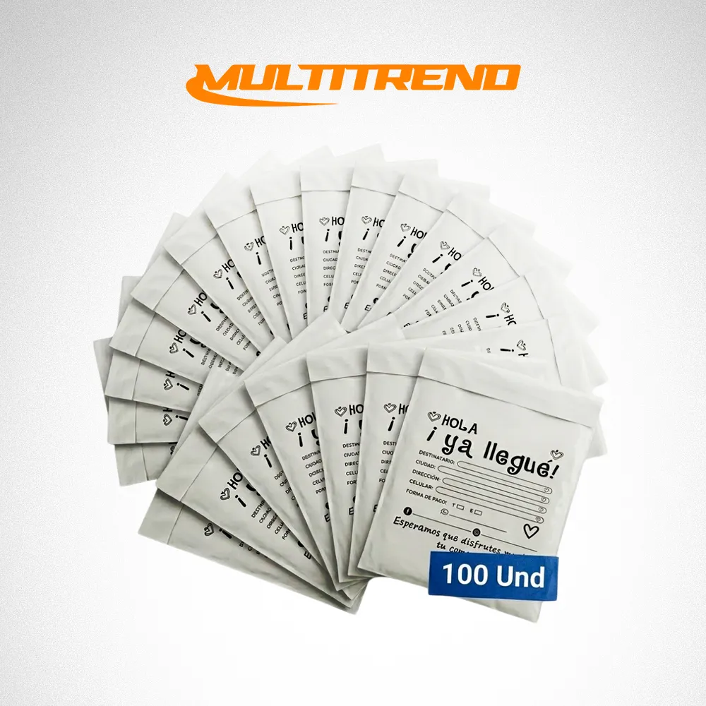 Bolsa De Seguridad Autoadhesivas Paquetes 100 Und