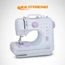 Maquina De Coser Portátil Multifuncional Blanca 12 Costuras