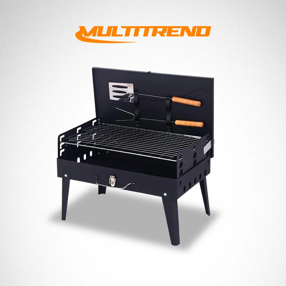 [28-GH2-138] Parrillera Portátil Plegable Con Accesorios