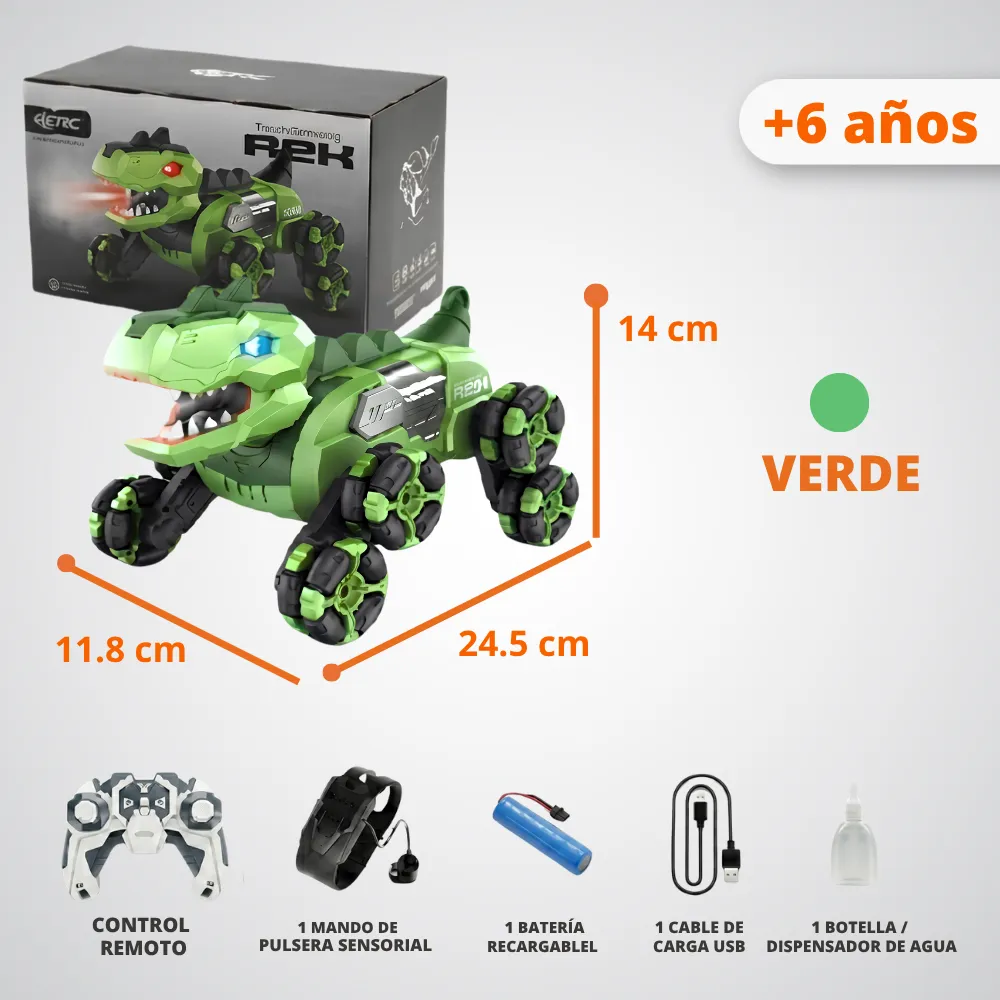 [JGT-GH2-3060361] Juguete Dinosaurio A Remote Control Recargable 3060361