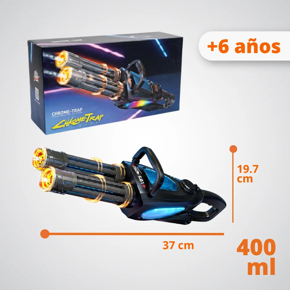 [JGT-GH2-3139101] Juguete Pistola De Agua Doble 3139101