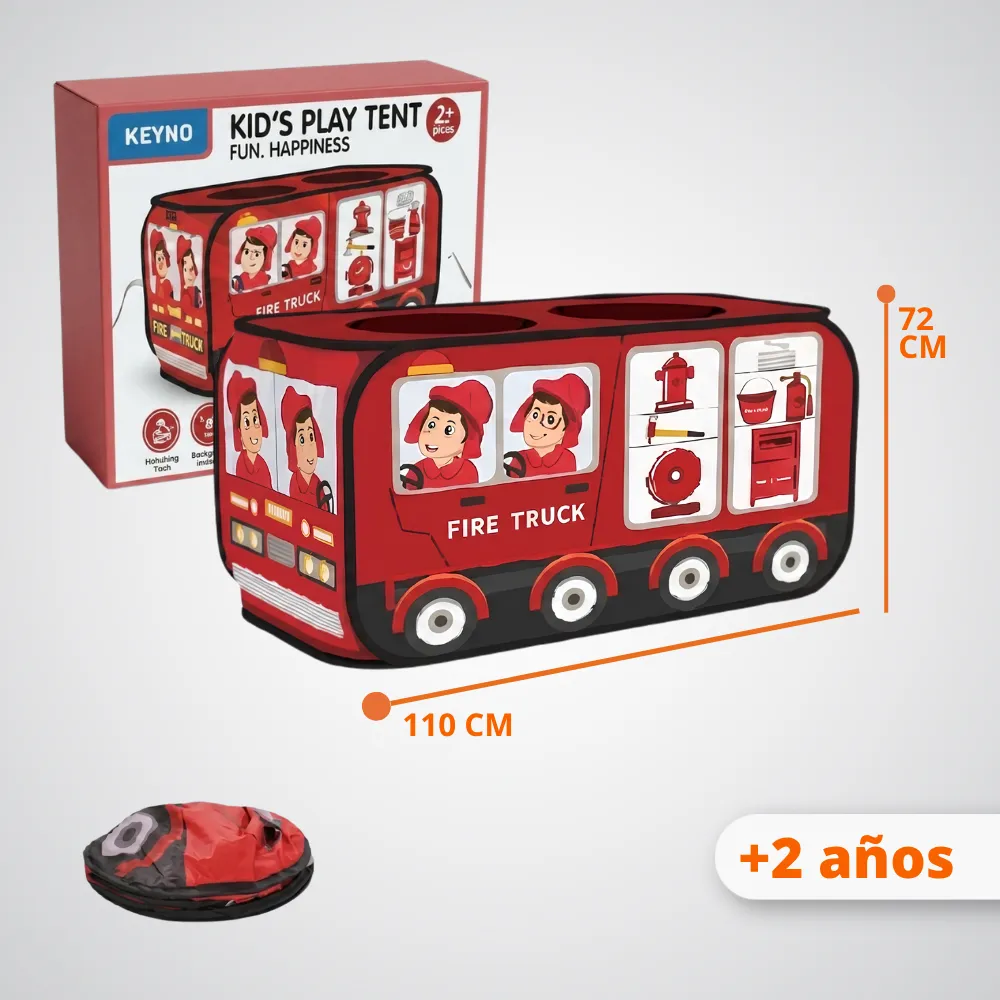 [JGT-GH2-3152578] Carpa Para Bebe Niños En Forma De Bomberos 3152578