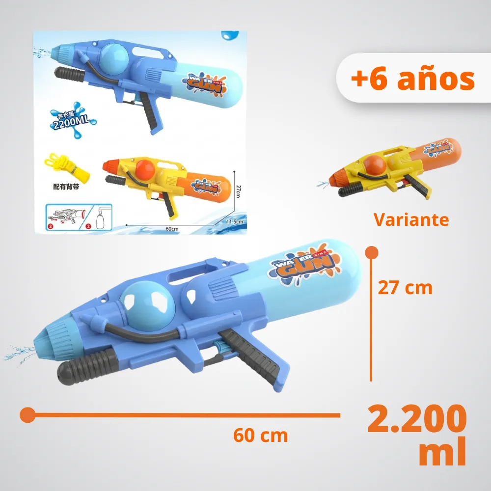[JGT-GH2-3153458] Juguete Pistola De Agua 3153458
