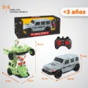 Juguete Carro Transformer RC Recargable Jeep 3162850