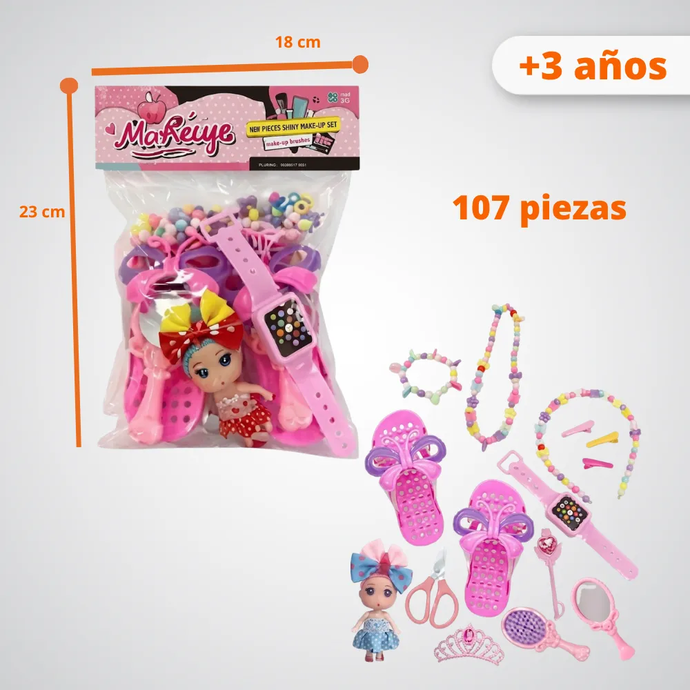 [JGT-GH2-3164068] Juguete Set De Belleza Para Niñas 3164068