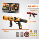 Juguete Pistola Lanza Fomi Con Accesorios 3165408