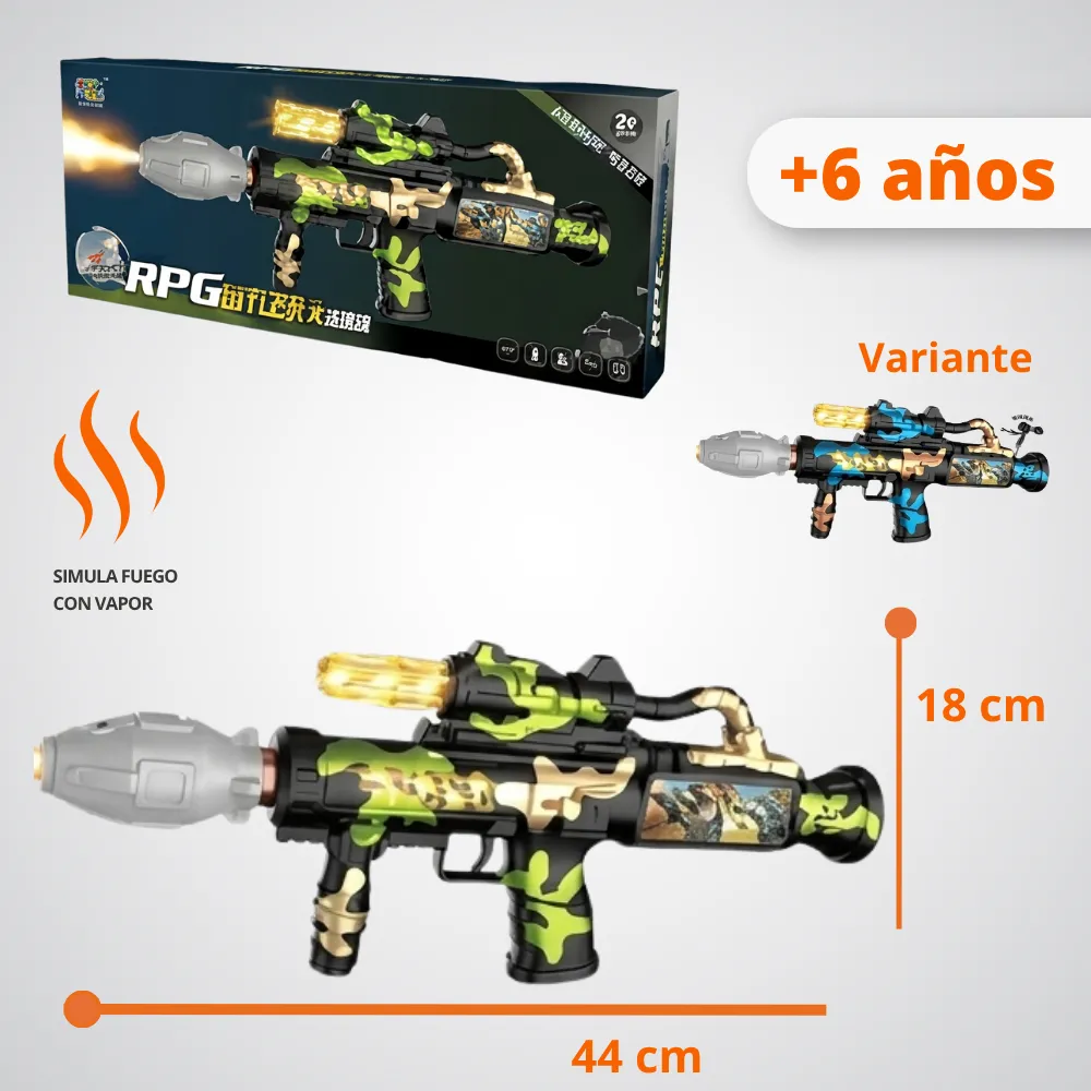 [JGT-GH2-3166679] Juguete Bazuca Con Luces Y Sonido 3166679