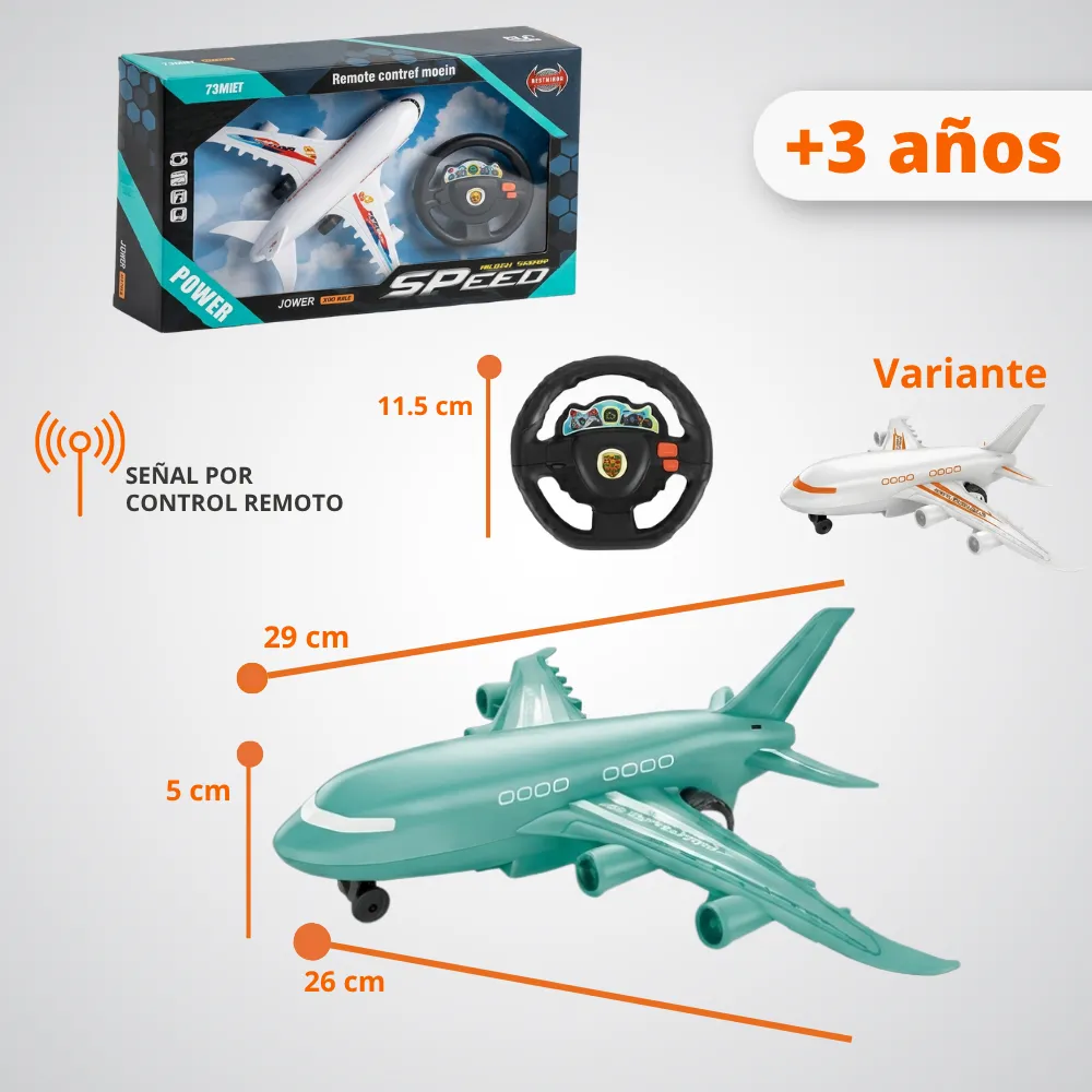 [JGT-GH2-3166734] Juguete Avion RC Sin Baterias 3166734