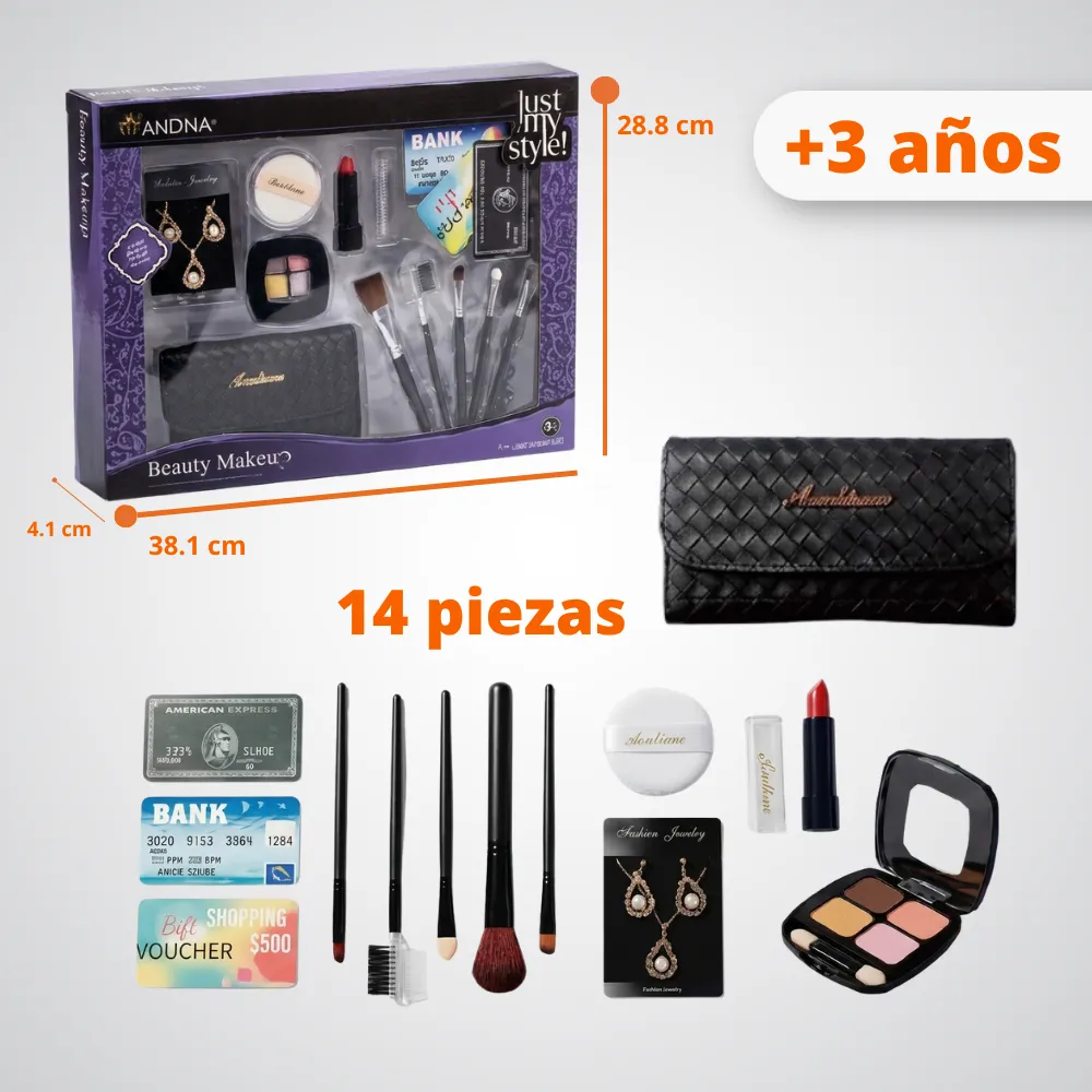 [JGT-GH2-3183902] Juguete Set De Belleza Para Niñas 3183902