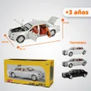 Juguete Carro Metálico RollsRoys Sonido Y Luces 3183916