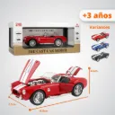 Juguete Carro Metálico Con Luces Y Musica 3184128