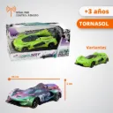 Juguete Carro RC lanza Humo Musica Y Luces 3193783