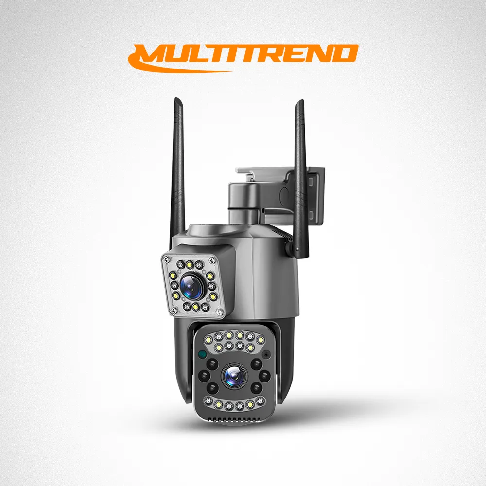 [16-GH2-103] Camara De Seguridad 2 Lentes Inalámbrica Wifi Exterior
