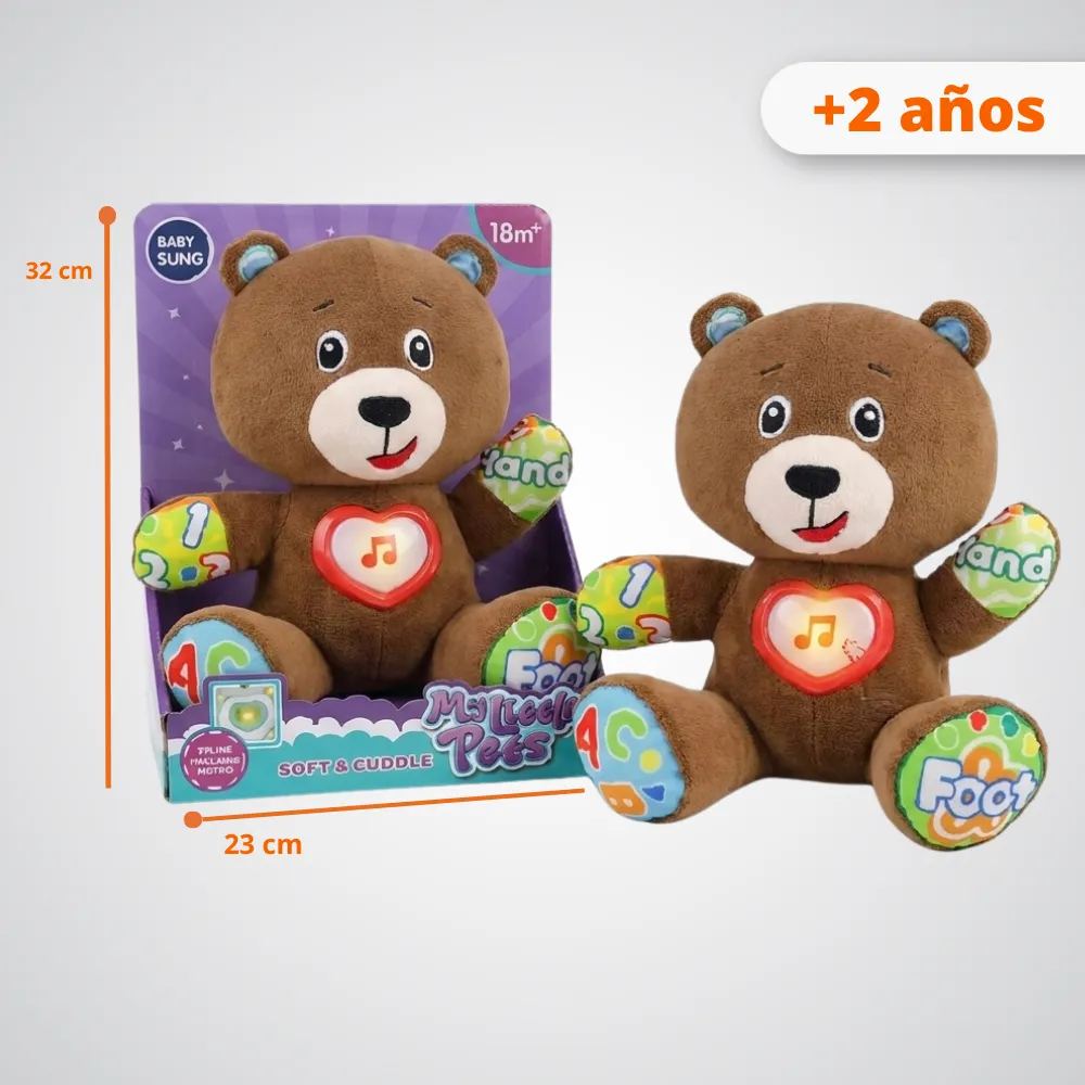 [JGT-GH2-3194856] Juguete Peluche Oso Musical 3194856