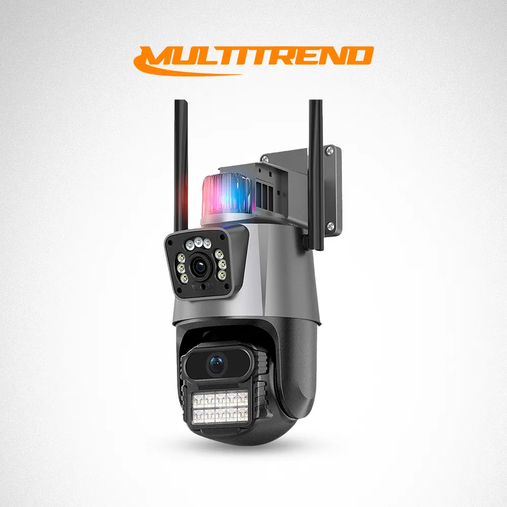 [16-GH2-105] Camara De Seguridad Wi-fi Dual 360° Visión Nocturna