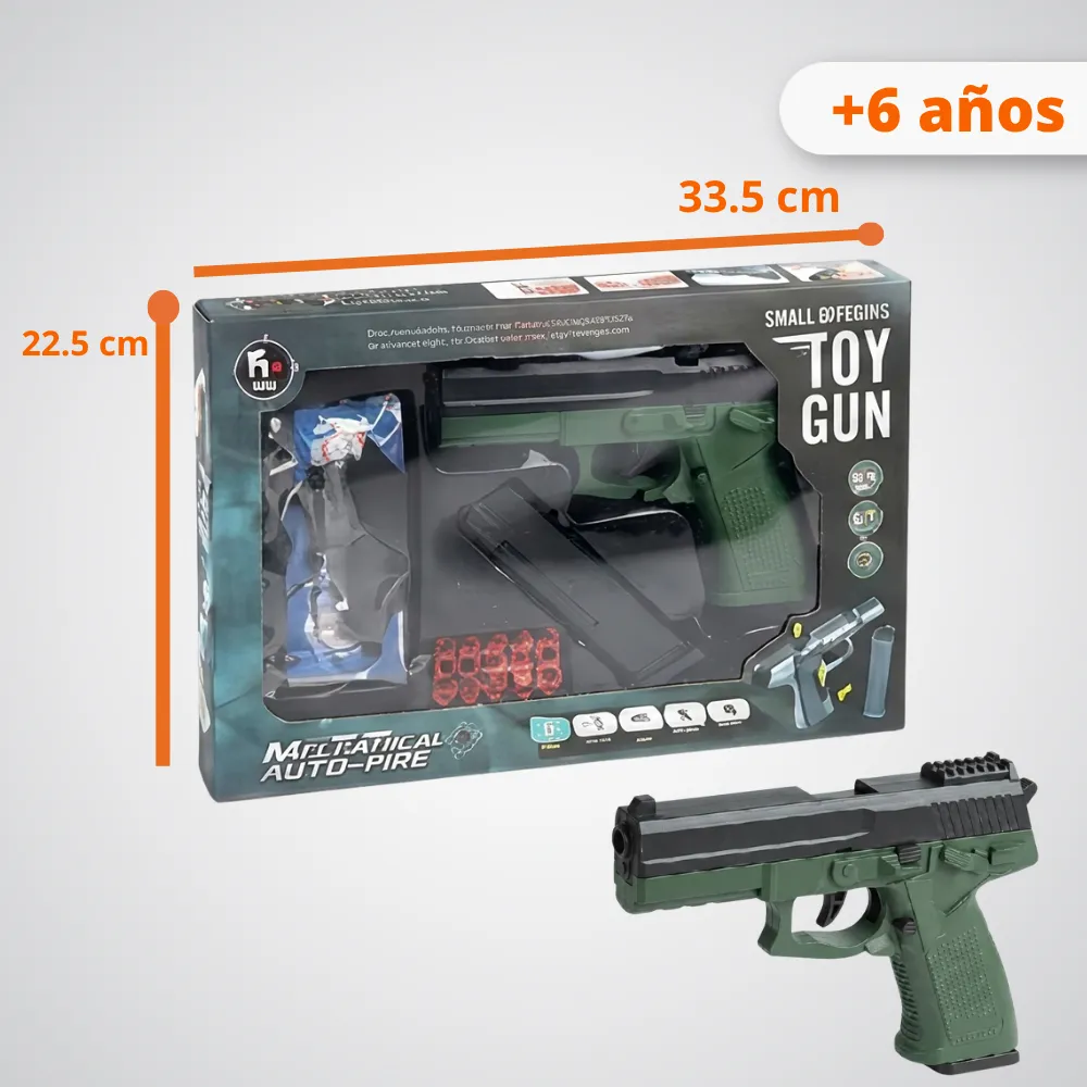 [JGT-GH2-3209627] Juguete Pistola Plastica Balas Plasticas Y Accesorios 3209627