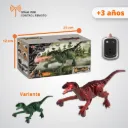 Juguete Dinosaurio RC Humo Y Recargable 3218477