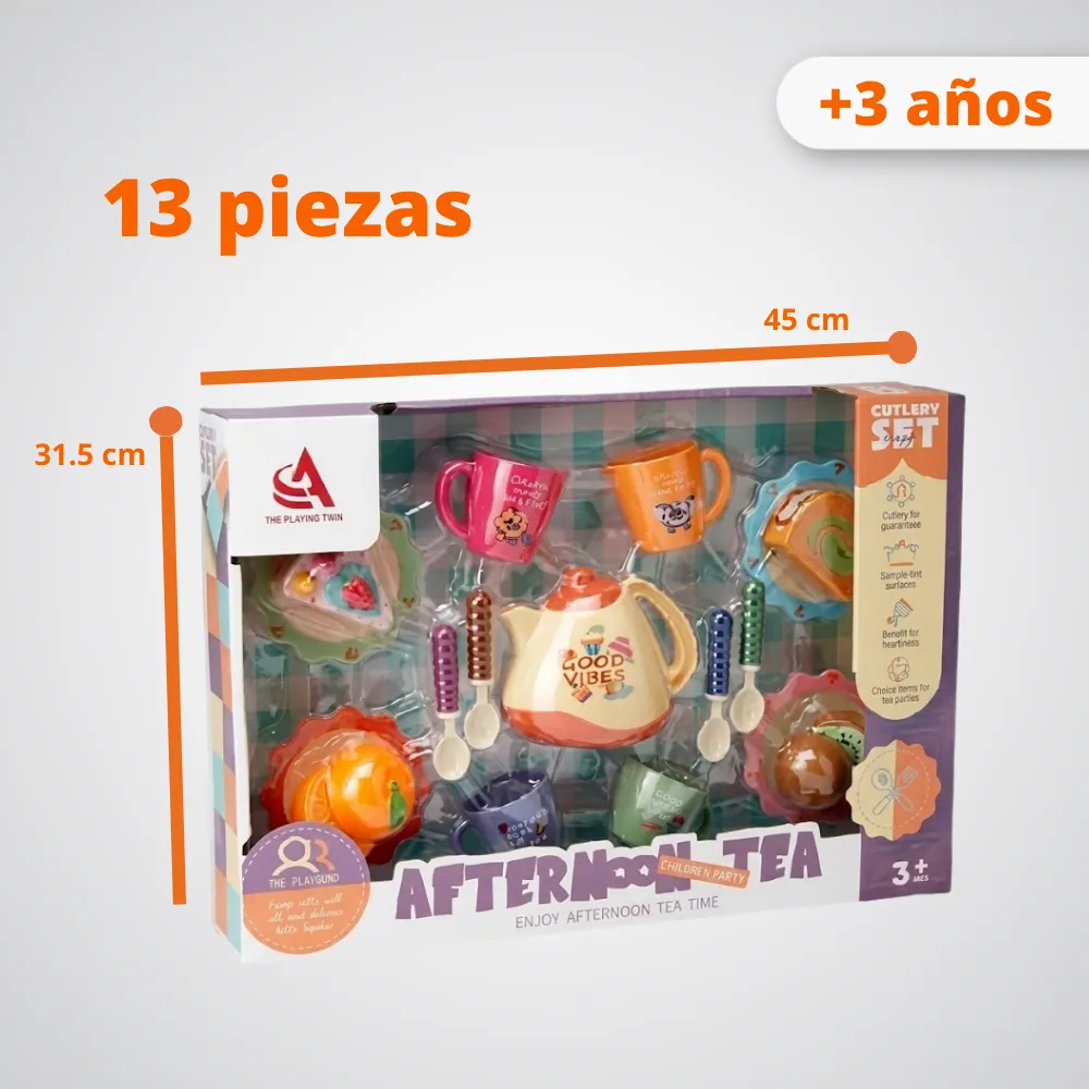 [JGT-GH2-3218818] Juguete Set Tea Plástico 3218818