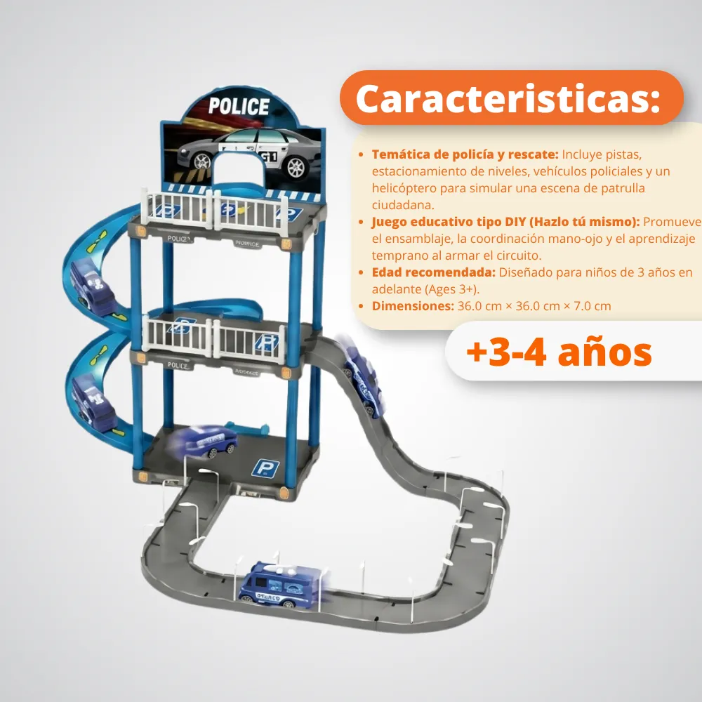 [JGT-GH2-3219657] Juguete Pista De Carro Parqueadero 3219657