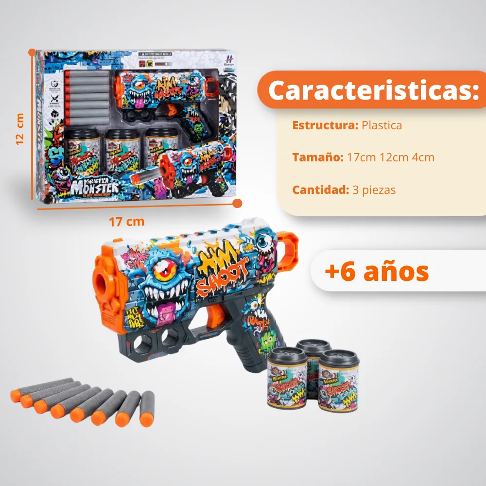 [JGT-GH2-3221265] Juguete Pistola Fomi 3221265