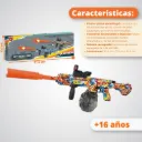 Juguete Escopeta HidroGel Con Accesorios Recargable 3222477