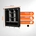 Closet Grande Organizador Armable 3 Compartimientos