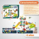 Juguete Pista De Carro Dinosaurio Grande 3222531