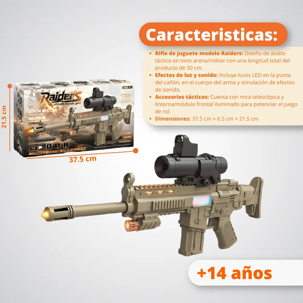 [JGT-GH2-3223053] Juguete Escopeta Operacional Sonido Y Música 3223053