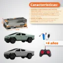 Juguete Carro RC Con Luces Y Recargable CyberTruck 3225734