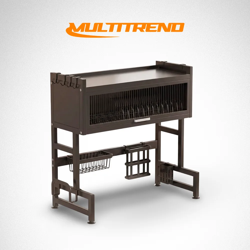 Escurridor Platos Cocina Con Gabinete 65cm X 80cm X 30cm