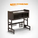 Escurridor Platos Cocina Con Gabinete 65cm X 80cm X 30cm