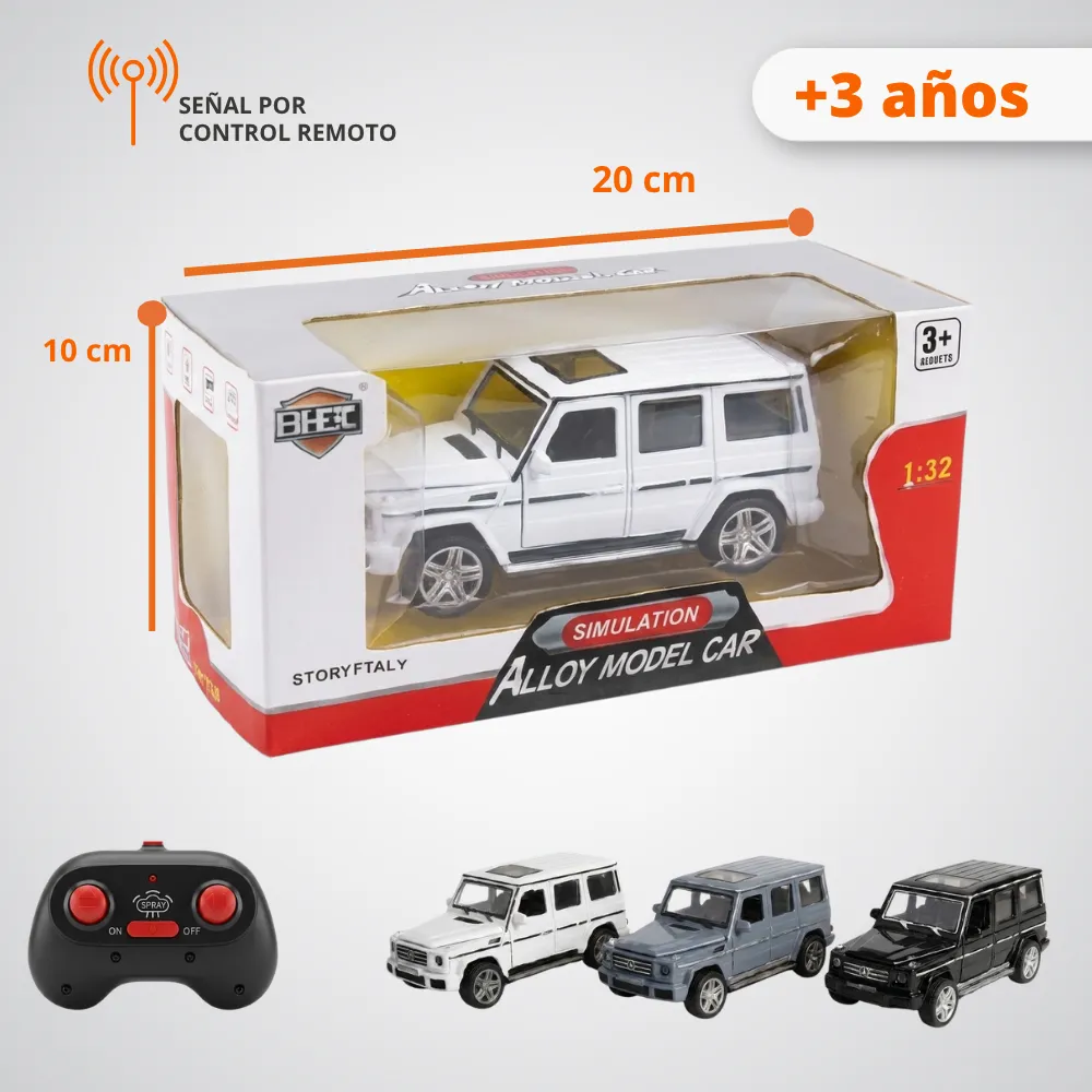 [JGT-GH2-3234897] Juguete Carro Metalico Gwagon Con Luces Sonidos 3234897