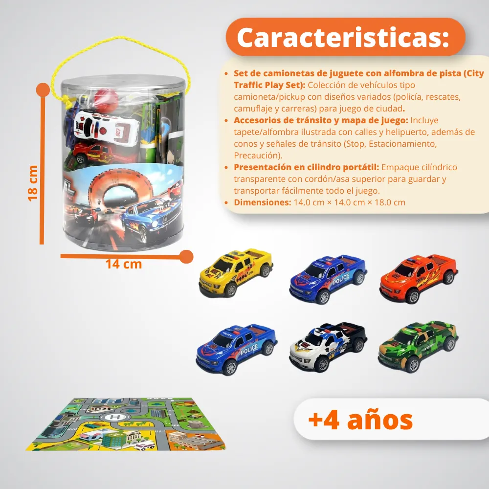 [JGT-GH2-3238540] Juguete Caja De Carros Metalicos 3238540