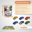 Juguete Caja De Carros Metalicos 3238540