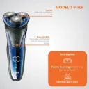 Maquina Shaver VGR V-306 800mah
