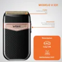 Maquina Shaver VGR V-331 Resistente Al Agua