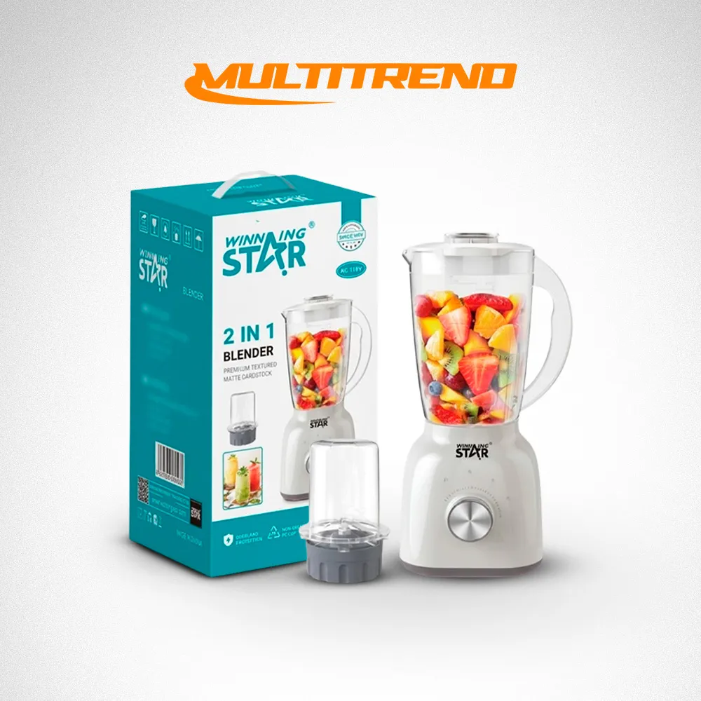 [35-GH2-153] Licuadora WinningStar Vaso De Policarbonato 350W